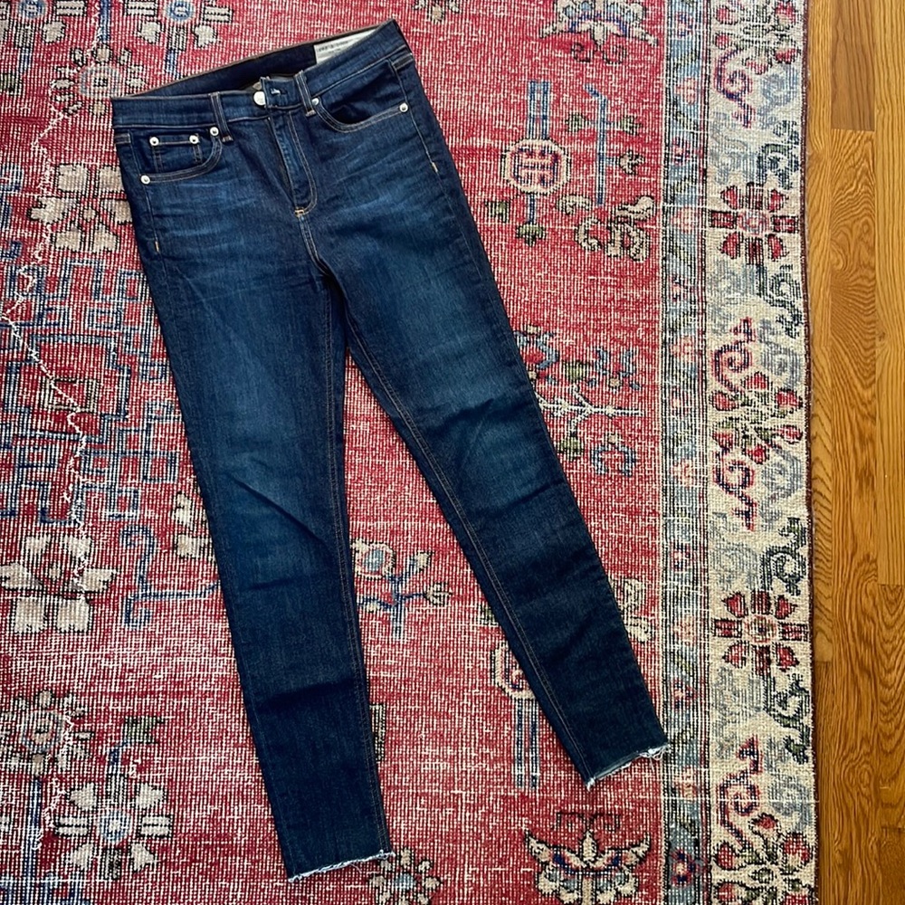 Size 27 Rag and Bone jeans.